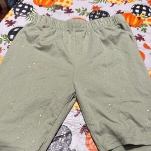 btween Speckled Green Kids Shorts
